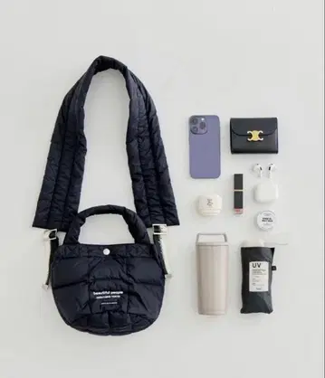 뷰티풀피플 미니 토트 숄더백 블랙