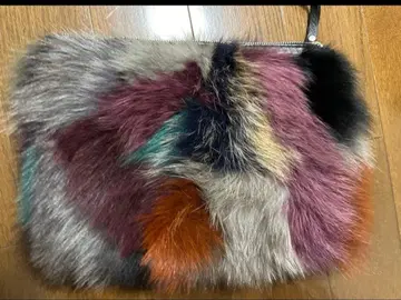 goa 퍼 클러치 백