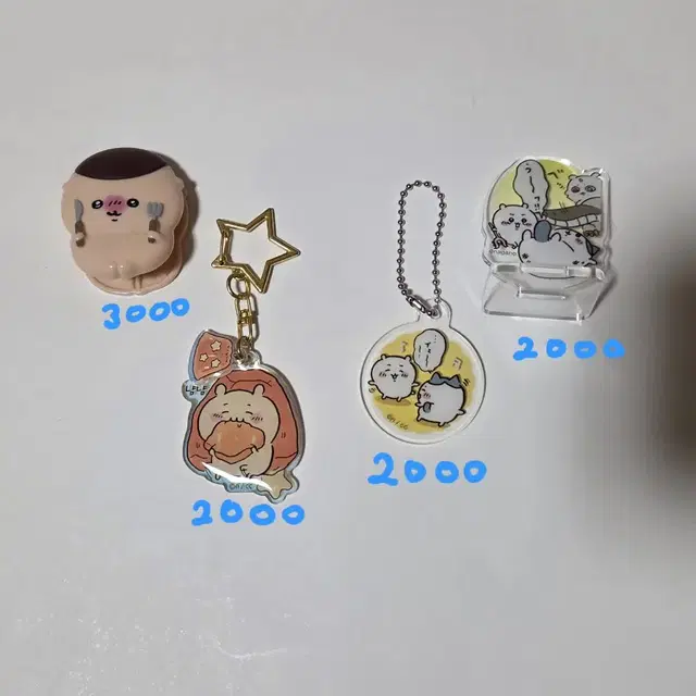 먼작귀 치이카와 키링 집게 아크릴 스탠드 판매