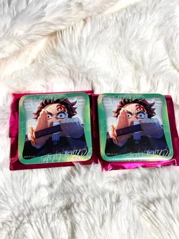 귀멸의 칼날 대사백경 매니아 캔뱃지 카마도 탄지로 세트