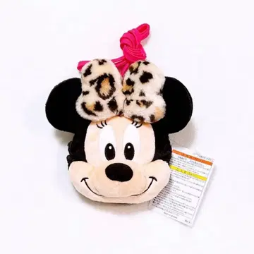 디즈니 미니 레오파드 무늬 표범 무늬 코인 케이스