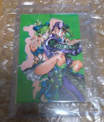 죠죠 엽서 2012 스톤 오션 쿠죠 죠린 죠타로