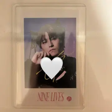 초특급 REAL? NINE LIVES 미니 사진 타카시 사인