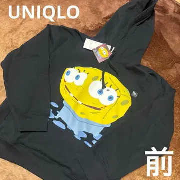 미사용 새상품 유니클로 스펀지밥 후드티 트레이닝복 맨투맨 S