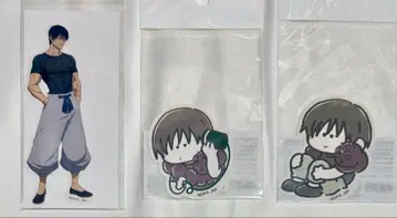 주술회전 PLAZA 플라자 후시구로 토우지 다이컷 스티커 세트