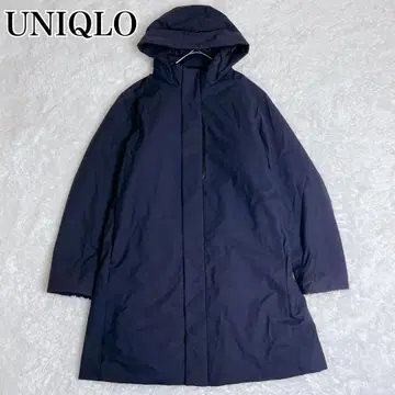 UNIQLO 유니클로 하이브리드 다운 코트 네이비 XL 2023년식