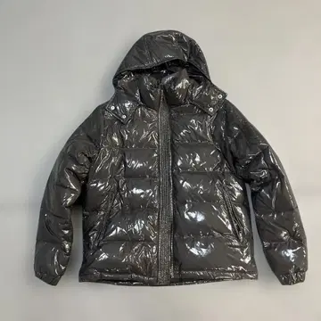 ITEMS URBAN RESEARCH 그레이 나일론 다운 자켓 38