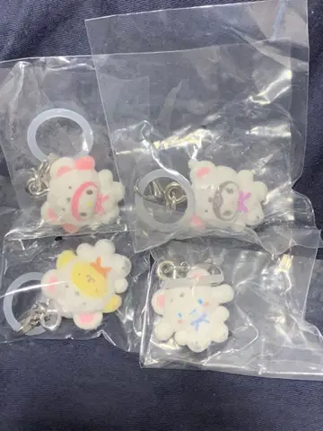 금일 한정 메지루시 액세서리 산리오 포근포근 스노우