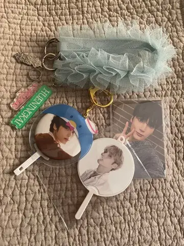 txt 맹세 핸드 스트랩(미사용) 외 휴닝카이 묶음 판매