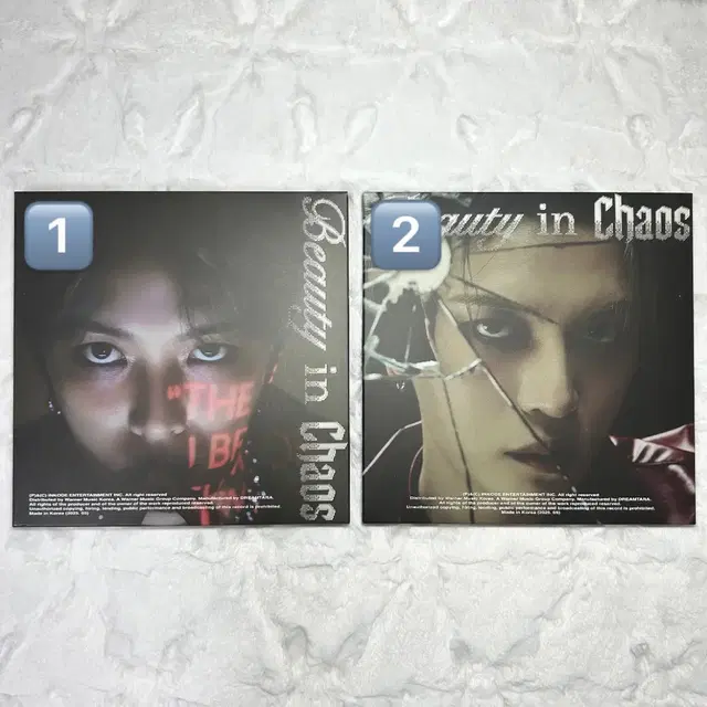 김재중 뷰티인카오스 Beauty In Chaos 개봉앨범