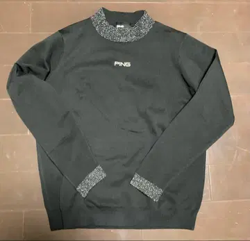 PING 여성용 스웨터 M 블랙 골프웨어