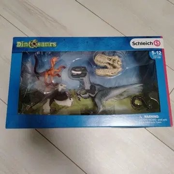 미사용 슐라이히 72128 공룡 벨로키랍토르 헌팅 세트