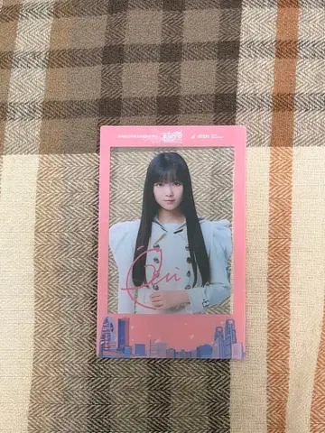 사쿠라자카46 야마카와 우이 폴라로이드풍 클리어 카드