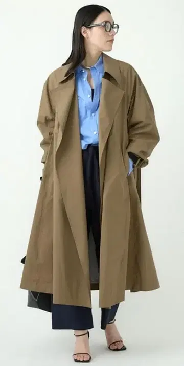 [ 새상품급 ] 카오스 Chaos 트렌치 SPEC 아우터 코트 카멜