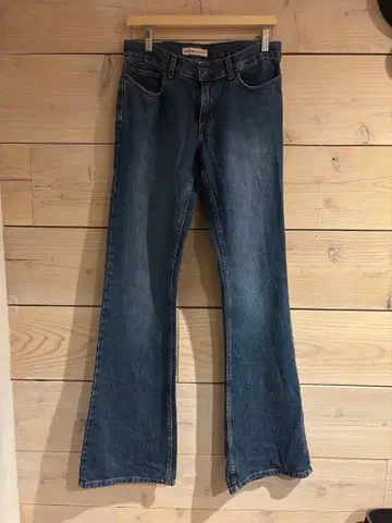 레어 FEVER JEANS 벨보텀 데님