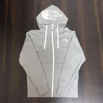 THE NORTH FACE 집업 후드티 그레이