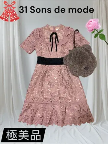 31sonsdemode 케미컬 레이스 원피스 트란테안 손 드 모드 혜택