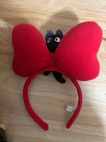 지브리 파크 키키 지지 머리띠 마녀 배달부 키키