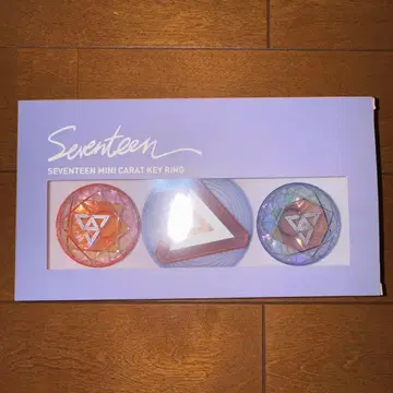SEVENTEEN MINI CARAT KEY RING 3개 세트