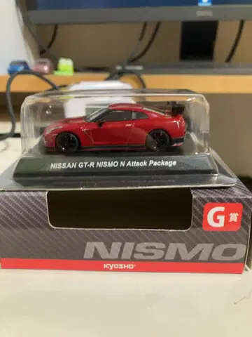 1/64 교쇼 닛산 GT-R 니즈모 N 어택 패키지