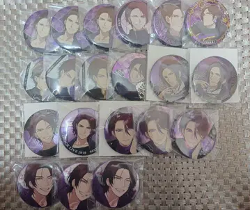 츠키프로 VAZZROCK 바즈로 타카아키 캔뱃지 세트