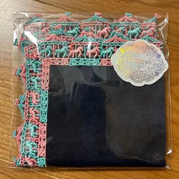 [ 새상품 ] 긴자와 레이스 회전목마 타월 손수건