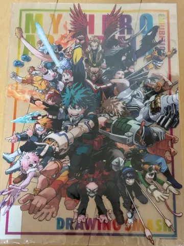 나의 히어로 아카데미아 A3 클리어 포스터 히로아카전