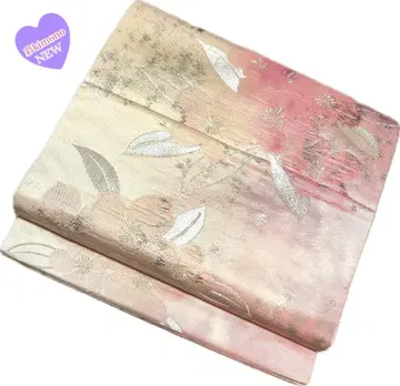 [ 11B123 ] 나고야 오비 평치레 핑크 360cm 초심자 응원 가격