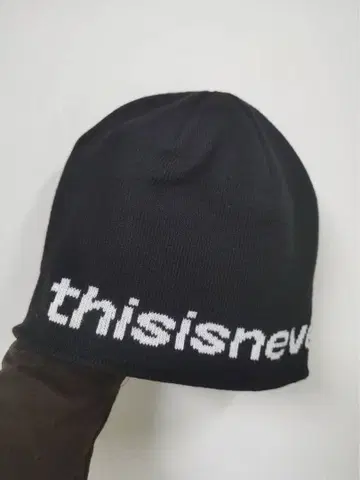 thisisneverthat 비니 니트 캡 블랙 tg02