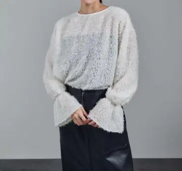 SALON adam et rope' 2WAY 레이유르 자카드 블라우스