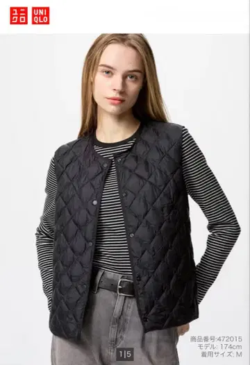 완판템 UNIQLO 퍼프 테크 퀼팅 베스트/웜 패디드 XL