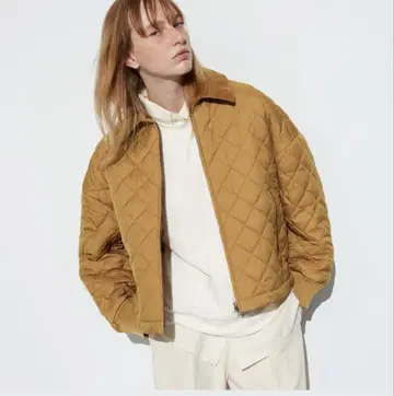 UNIQLO C 퍼프 테크 블루종 XL 퀼팅