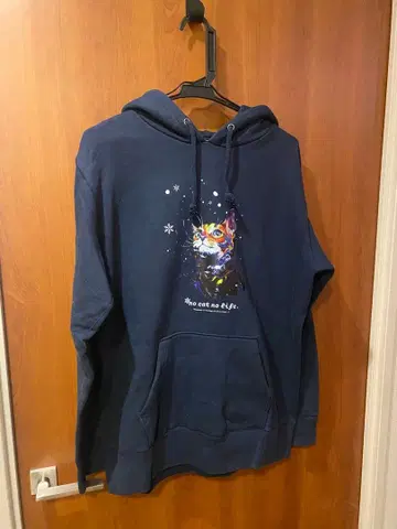 고양이 정원 후드티 L