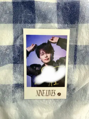 NINE LIVES 마사히로 사인