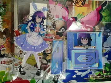 별똥별 테레파스 BIG 아크릴 스탠드 코노호시 미카 토끼 메이드 세트