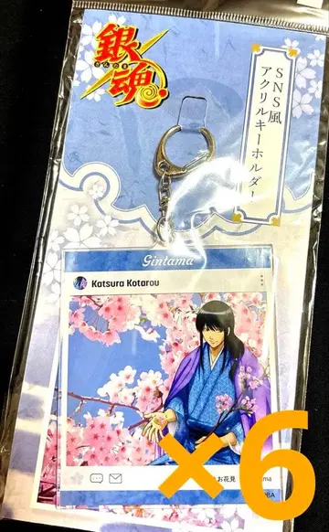 은혼 꽃놀이 ver. 아크릴 키링 가츠라 코타로