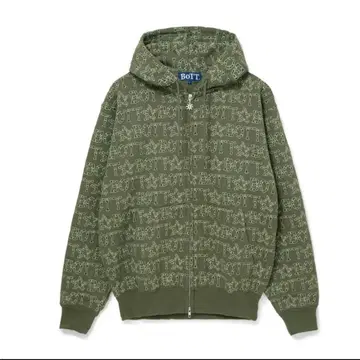 BoTT 지퍼 후드티 올리브 L