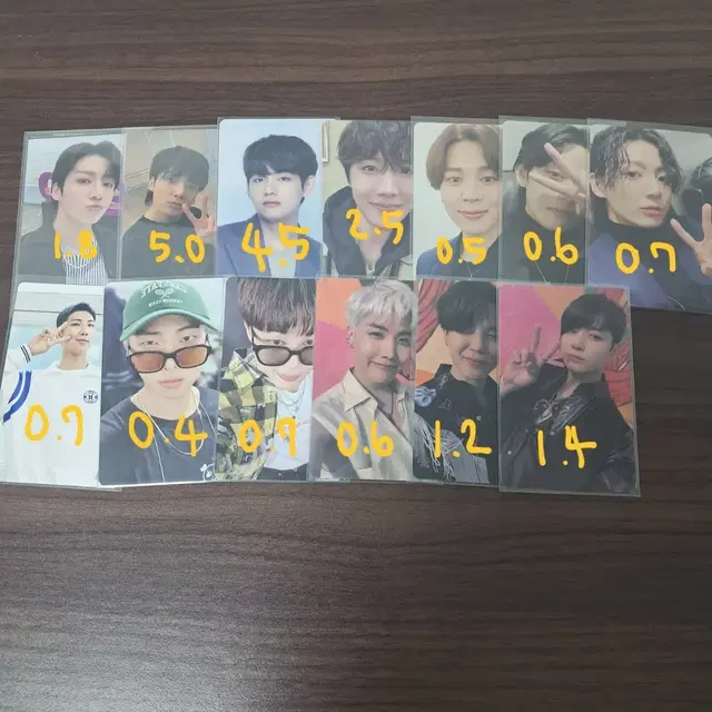 방탄 포카 양도판매 bts골든버터la세븐모먼트퍼투댄정국지민태형남준호석윤기