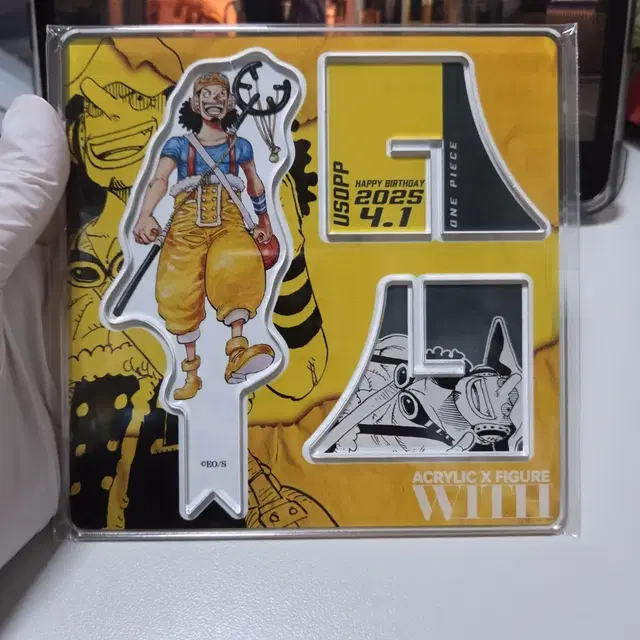 미개봉) 원피스 2025년 우솝 디오라마 X 아크릴 스탠드 버스데이 생일