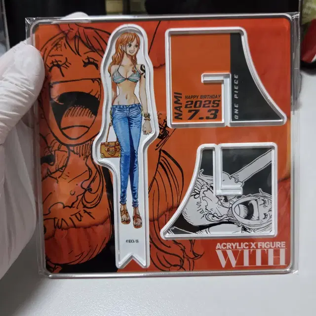 미개봉) 원피스 2025년 나미 디오라마 X 아크릴 스탠드 버스데이 생일