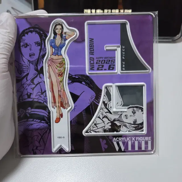 미개봉) 원피스 2025년 로빈 디오라마 X 아크릴 스탠드 버스데이 생일