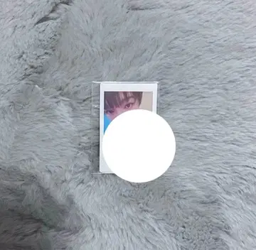 가수 초학생 친필 사인 폴라로이드