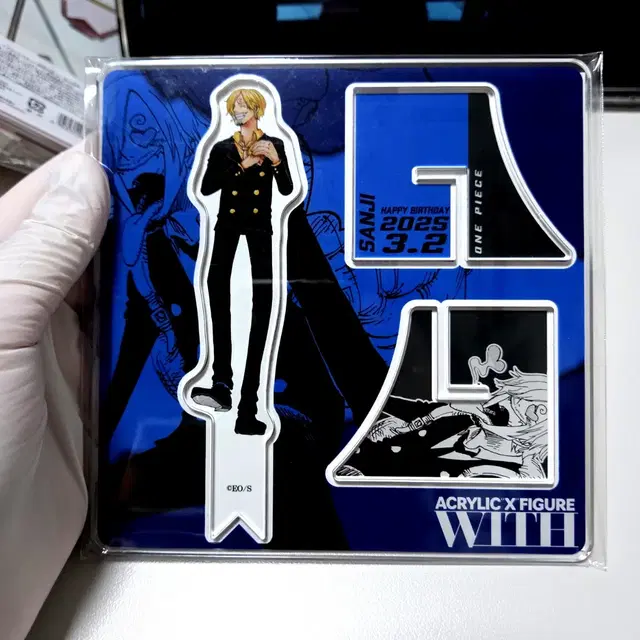 미개봉) 원피스 2025년 상디 디오라마 X 아크릴 스탠드 버스데이 생일