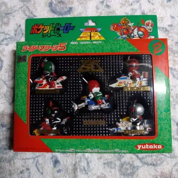 포켓 히어로 시리즈 라이더 머신 5 피규어 5체 세트 파트 2