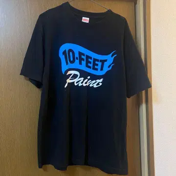 10-FEET 페인트 셔츠 XL 사이즈