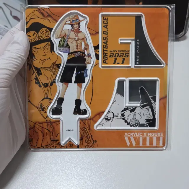 미개봉) 원피스 2025년 에이스 디오라마 X아크릴 스탠드 버스데이 생일