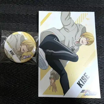 쿠로코의 농구 키세 료타 파쿠르 캔뱃지 특전 엽서 애니메이트