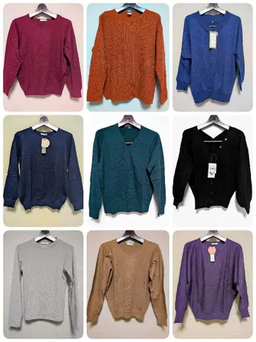 새상품 쫀득쫀득 니트 긴팔 스웨터 9개 세트
