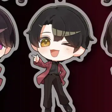 꿈을 먹는 NEON 라이트 아크릴 키링