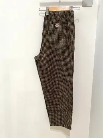 단톤 체크 겨울 팬츠 36